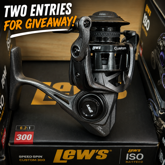 Lew's Custom Black Spinning Reel