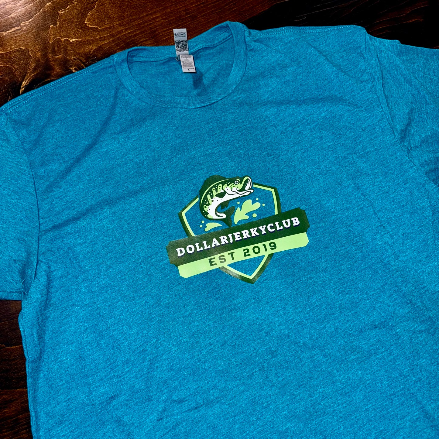 Ocean Blue Green Bass DJC Shirt